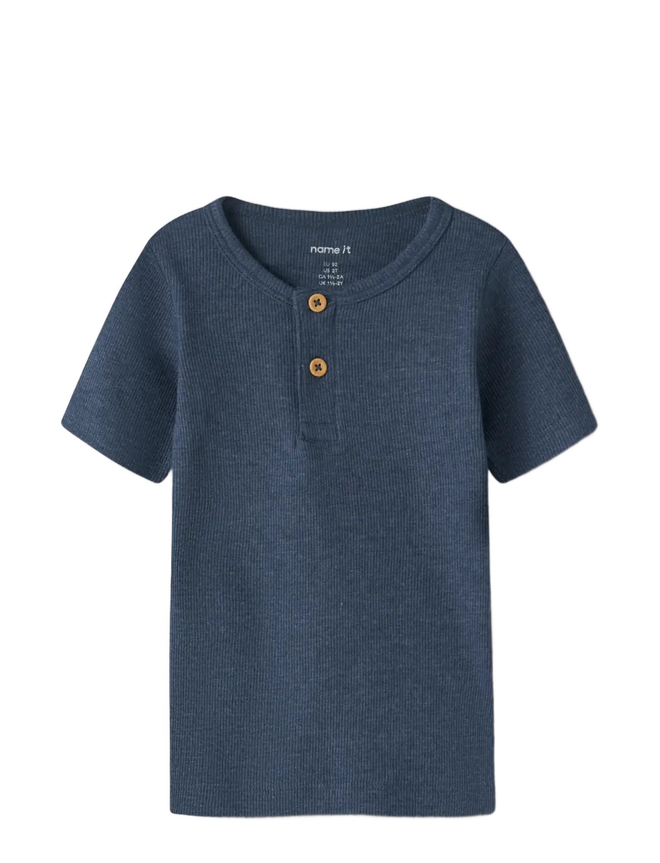 name it - NMMKAB SS TOP NOOS - lühikeste varrukatega t-särgid - vintage indigo - 2