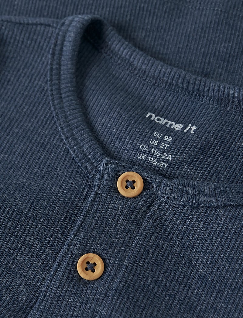 name it - NMMKAB SS TOP NOOS - lühikeste varrukatega t-särgid - vintage indigo - 3