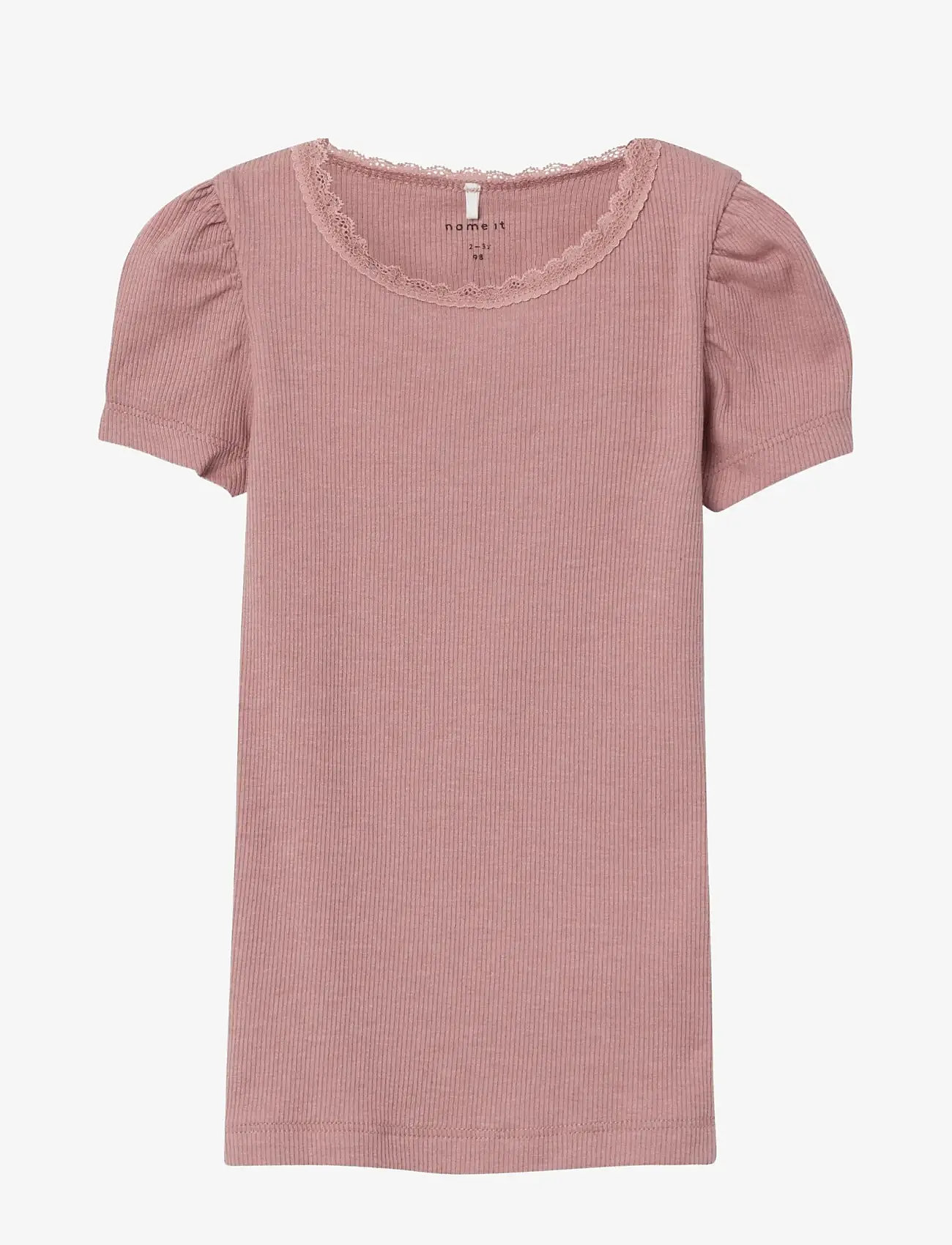 name it - NMFKAB SS TOP NOOS - kortærmede - deauville mauve - 0