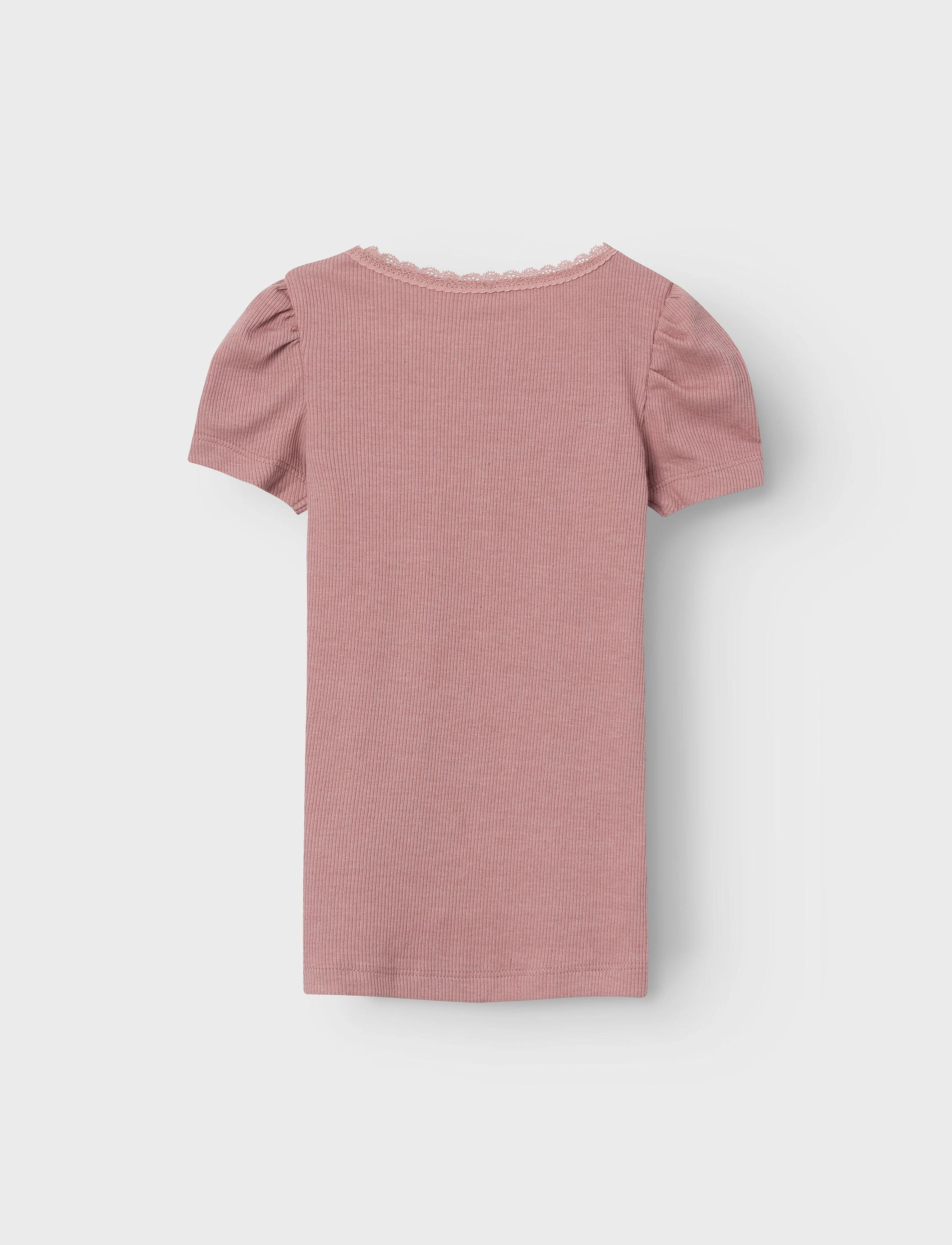 name it - NMFKAB SS TOP NOOS - lühikeste varrukatega - deauville mauve - 3