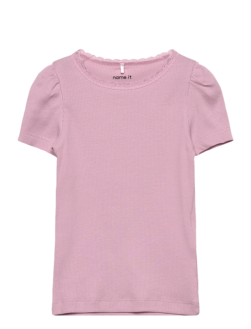 name it - NMFKAB SS TOP NOOS - short-sleeved t-shirts - fragrant lilac - 0
