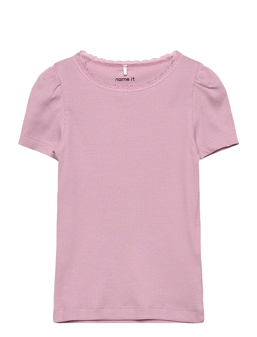 name it - NMFKAB SS TOP NOOS - t-shirts à manches courtes - fragrant lilac - 0
