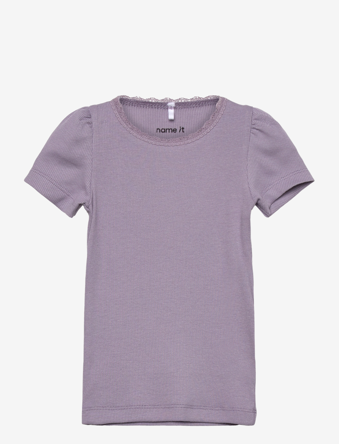 name it - NMFKAB SS TOP NOOS - lühikeste varrukatega t-särgid - lavender gray - 0