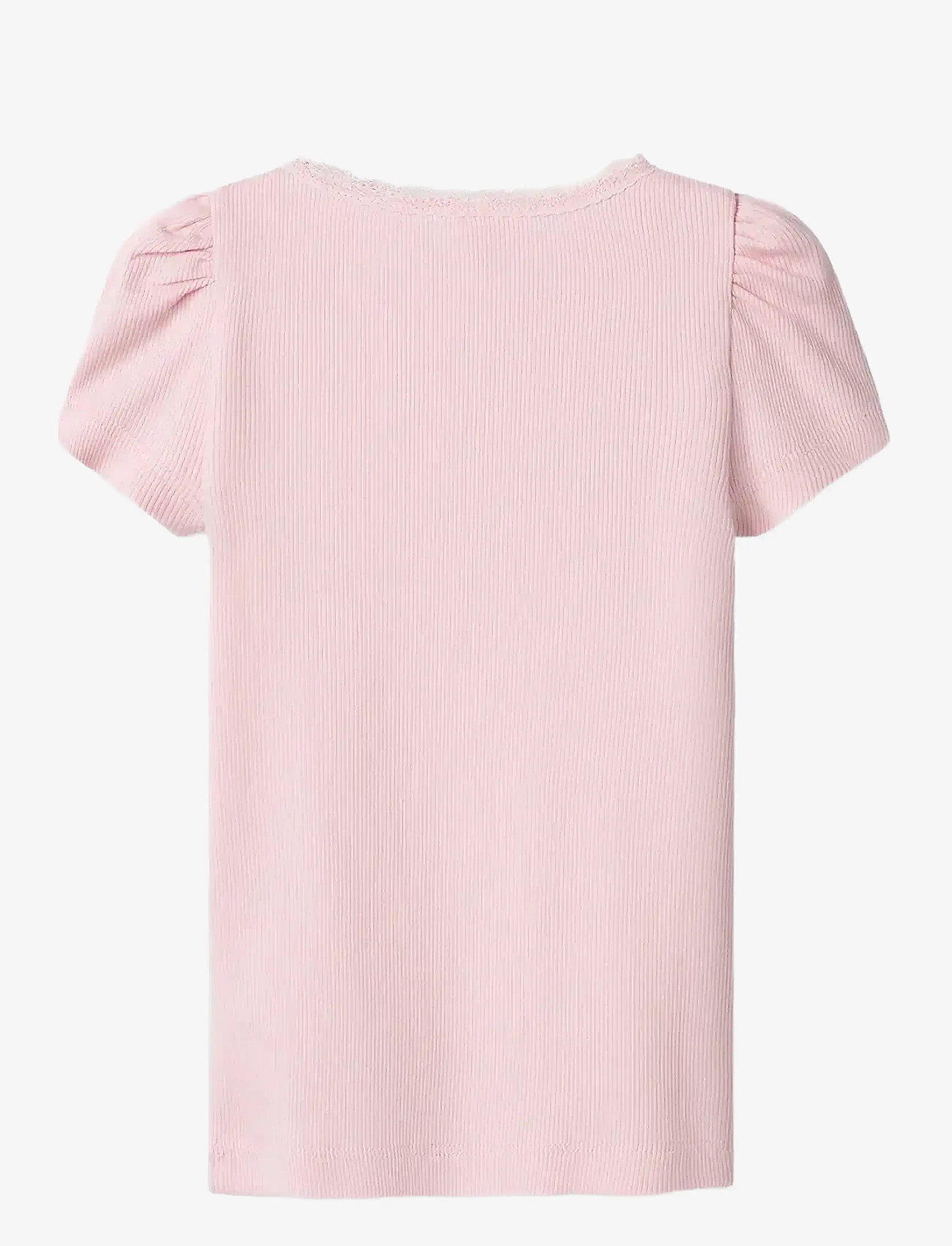 name it - NMFKAB SS TOP NOOS - lühikeste varrukatega - parfait pink - 1