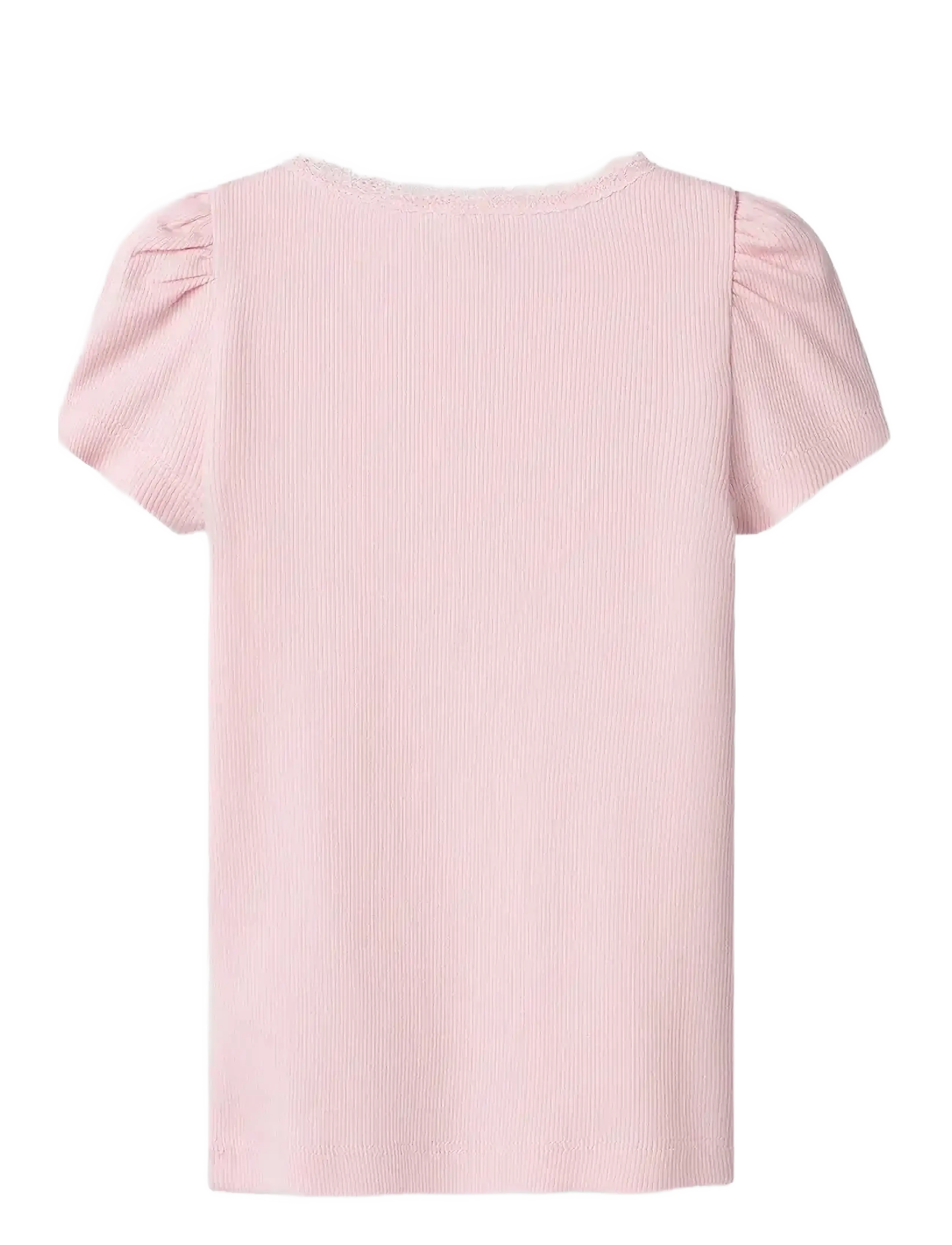 name it - NMFKAB SS TOP NOOS - t-shirts - parfait pink - 1
