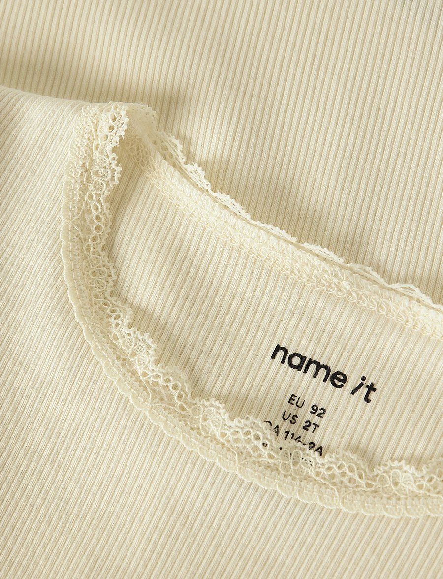 name it - NMFKAB SS TOP NOOS - lühikeste varrukatega t-särgid - pear sorbet - 2