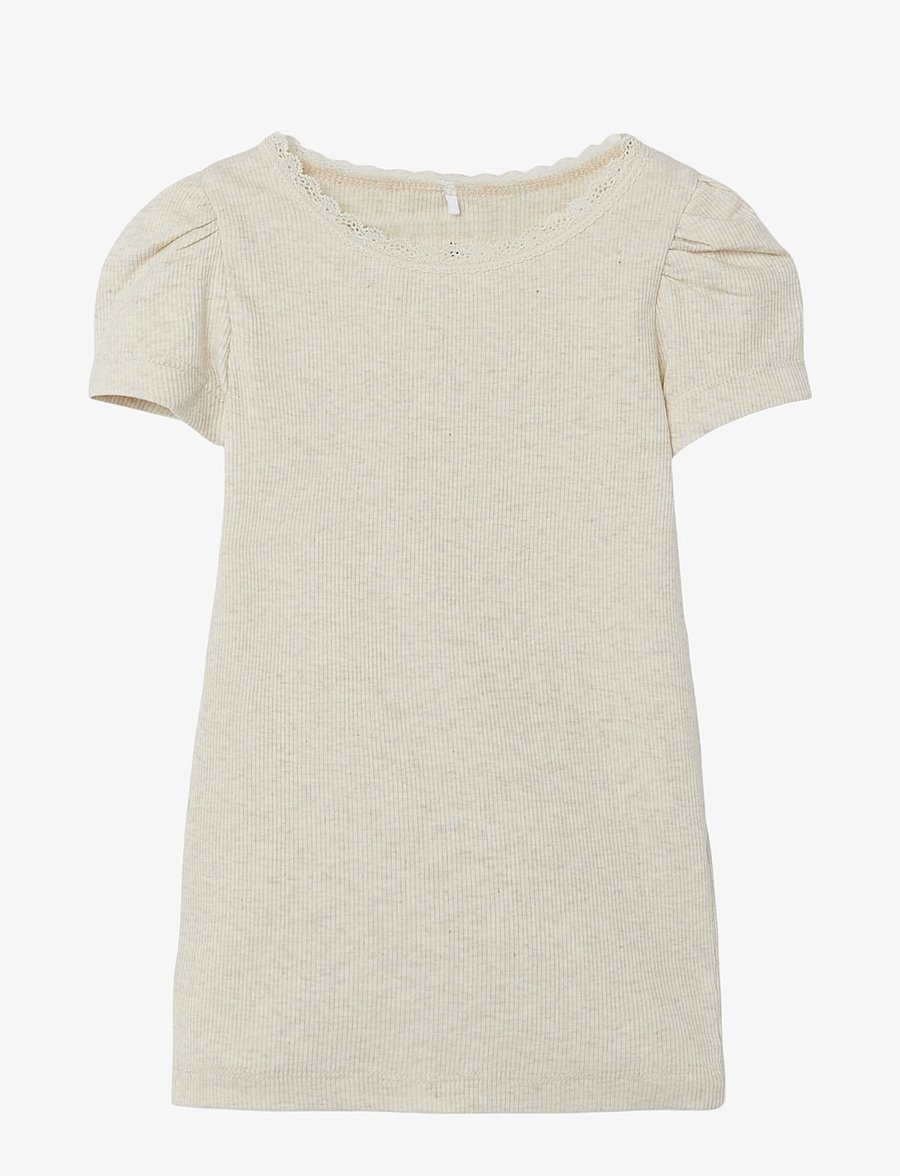 name it - NMFKAB SS TOP NOOS - kurzärmelige - peyote melange - 0
