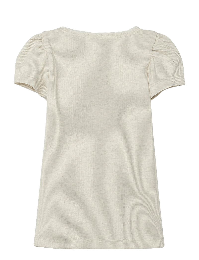 name it - NMFKAB SS TOP NOOS - kortärmade t-shirts - peyote melange - 1