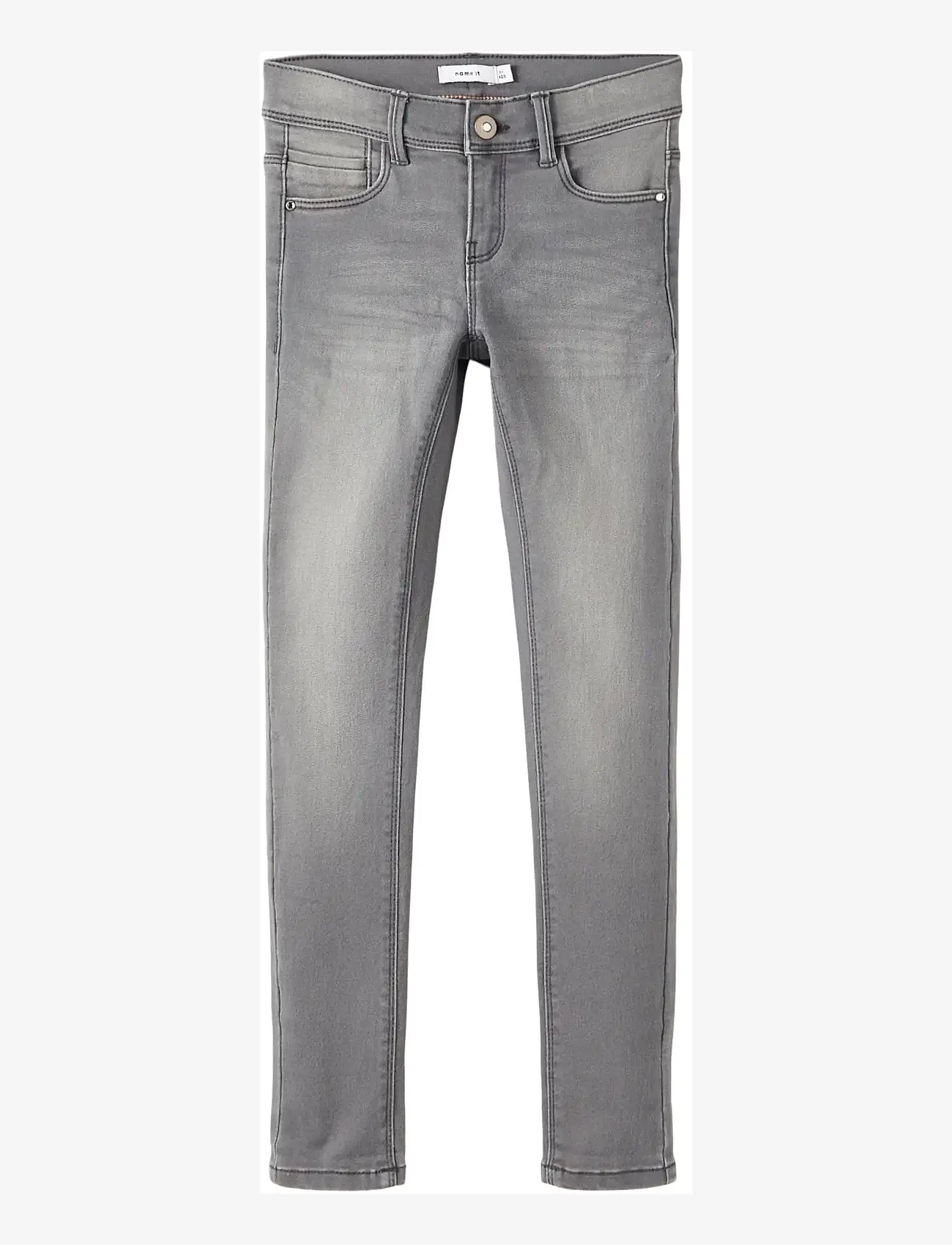 name it - NKFPOLLY DNMTASI 5676 PANT NOOS - skinny jeans - medium grey denim - 0