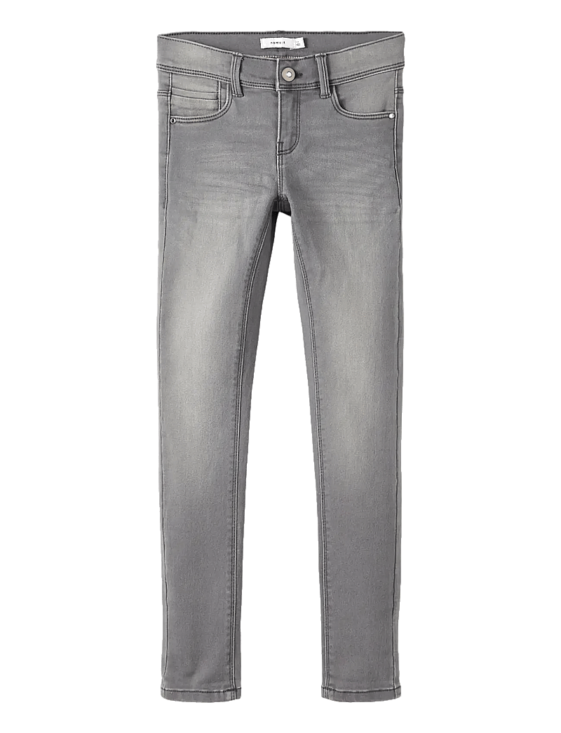 name it - NKFPOLLY DNMTASI 5676 PANT NOOS - skinny jeans - medium grey denim - 0