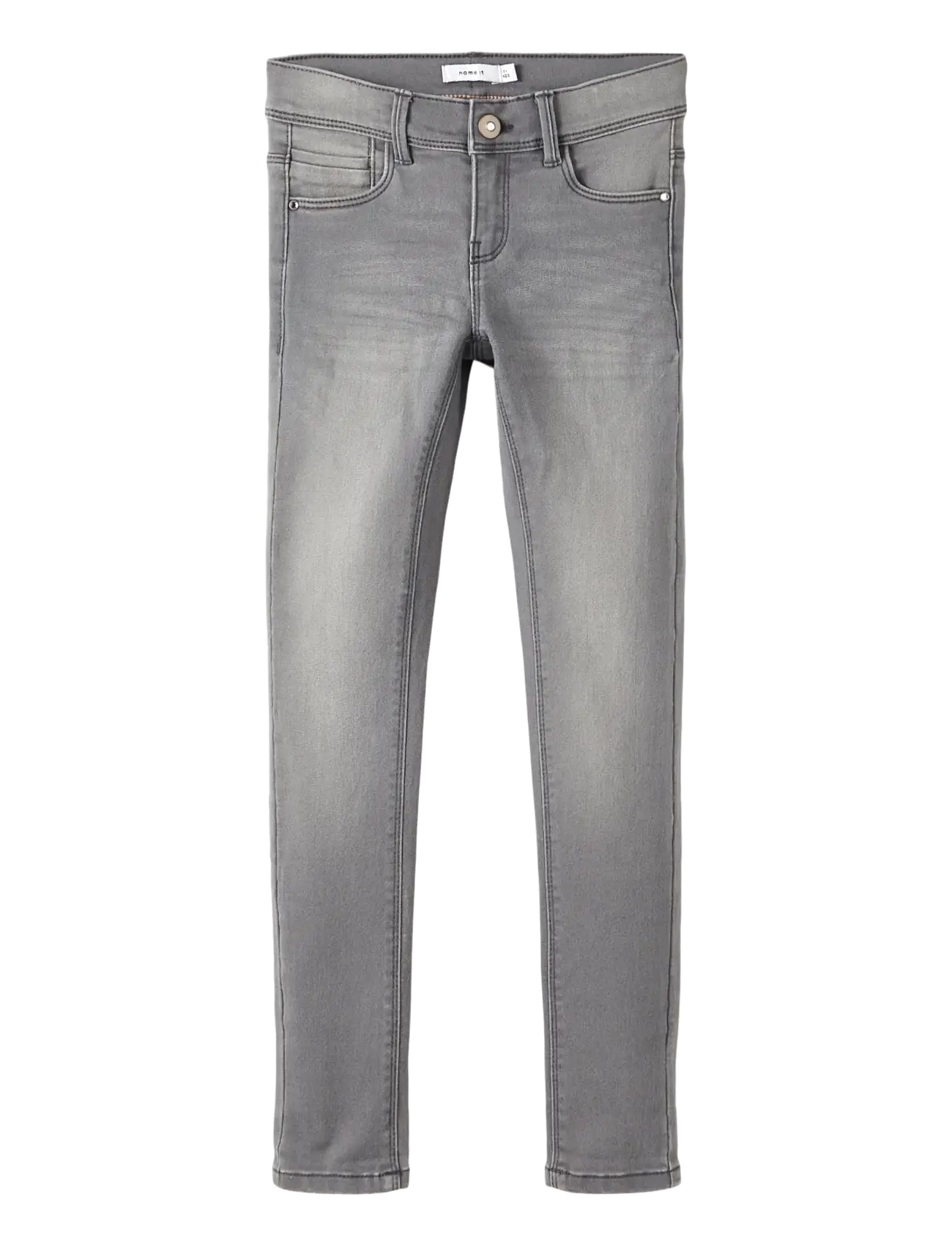 name it NKFPOLLY DNMTASI 5676 PANT NOOS - Underdele - MEDIUM GREY DENIM / grey