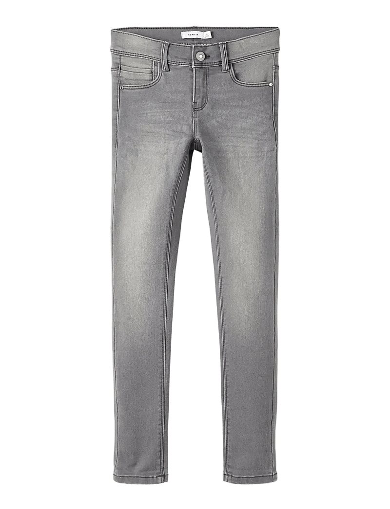 name it - NKFPOLLY DNMTASI 5676 PANT NOOS - skinny jeans - medium grey denim - 2