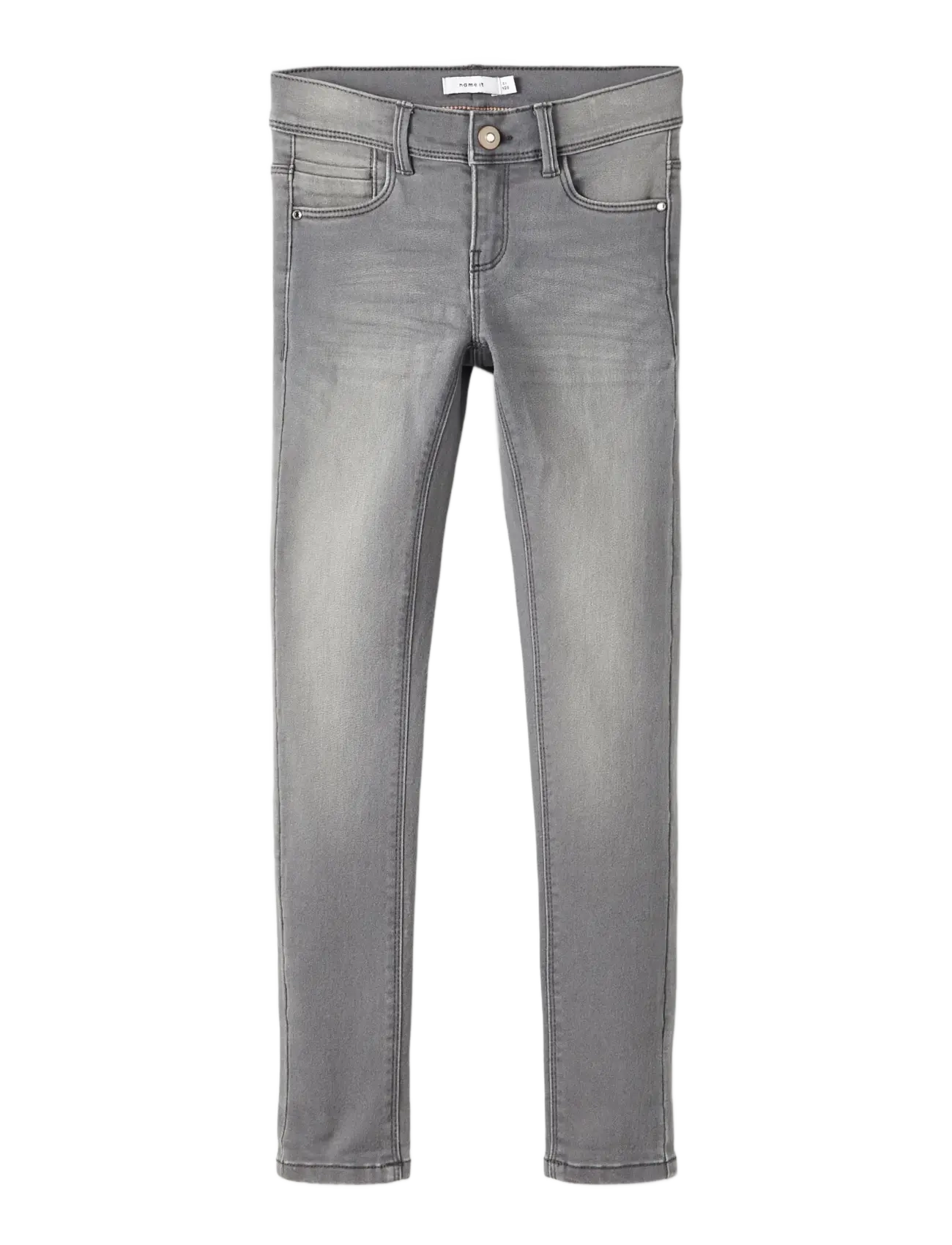 name it - NKFPOLLY DNMTASI 5676 PANT NOOS - skinny jeans - medium grey denim - 2