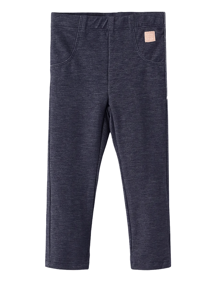 name it - NMFSALLI DNMTALLY SWE LEGGING NOOS - skinny jeans - dark blue denim - 0