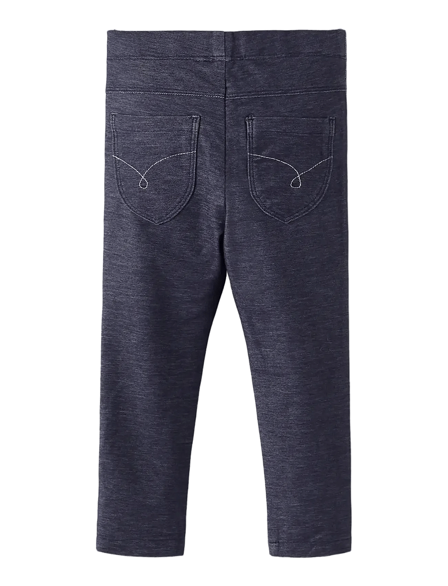 name it - NMFSALLI DNMTALLY SWE LEGGING NOOS - skinny jeans - dark blue denim - 1