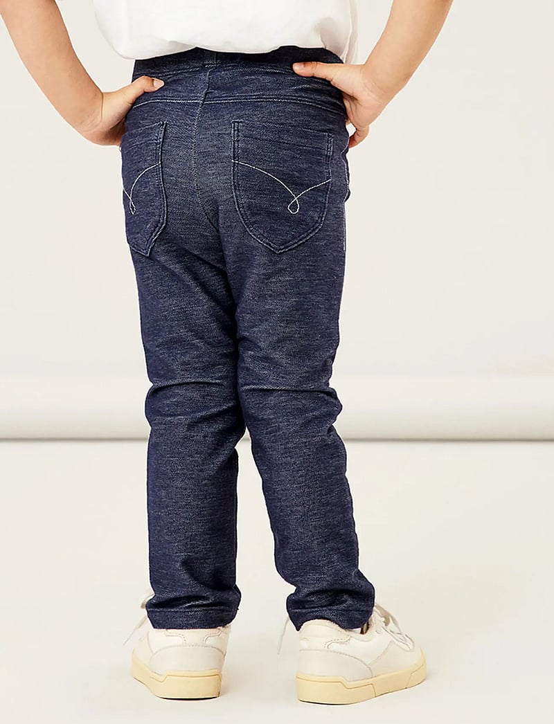 name it - NMFSALLI DNMTALLY SWE LEGGING NOOS - skinny jeans - dark blue denim - 3