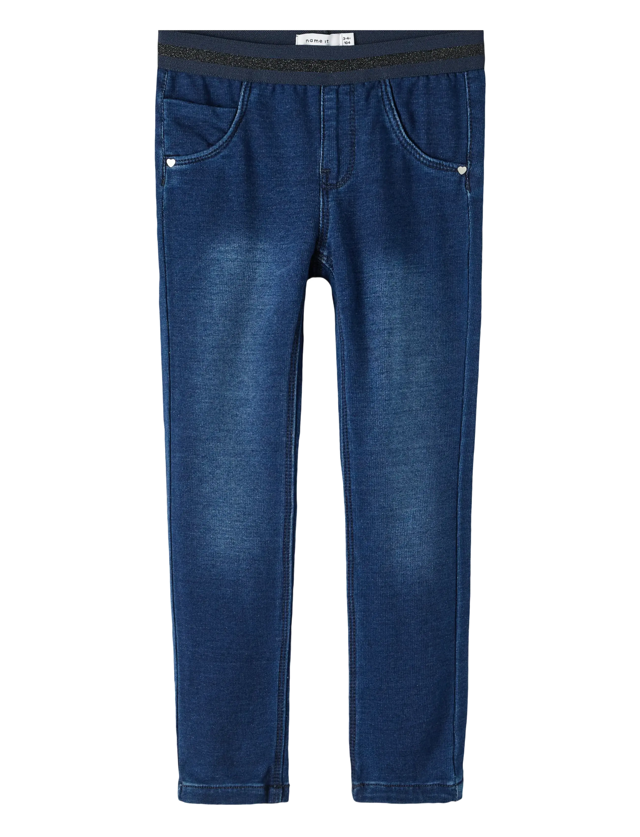 Dark Blue Denim Salli Slim Jeans Noos str. 104