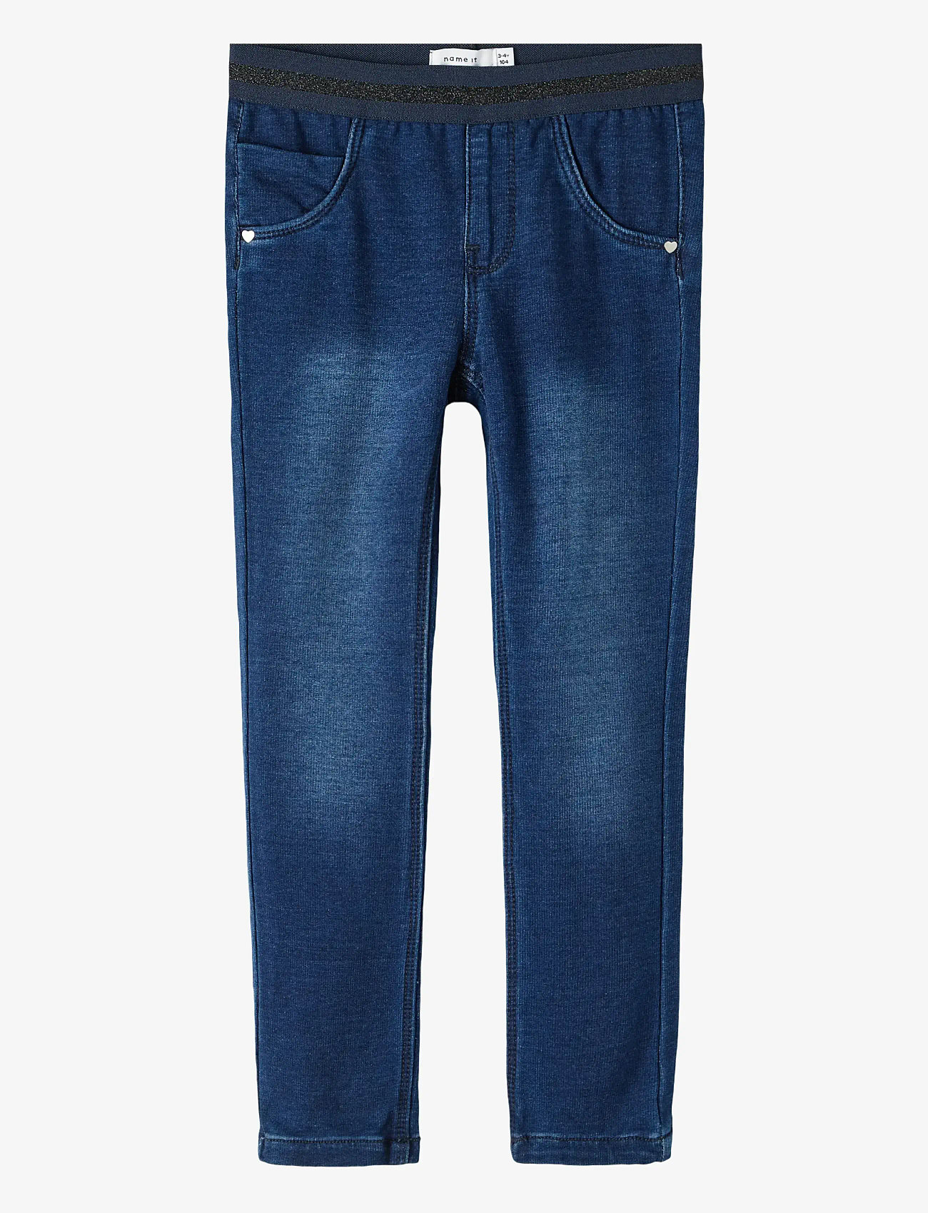 name it - NMFSALLI SLIM SWE JEANS 1190-BO NOOS - liibuvad teksad - dark blue denim - 1