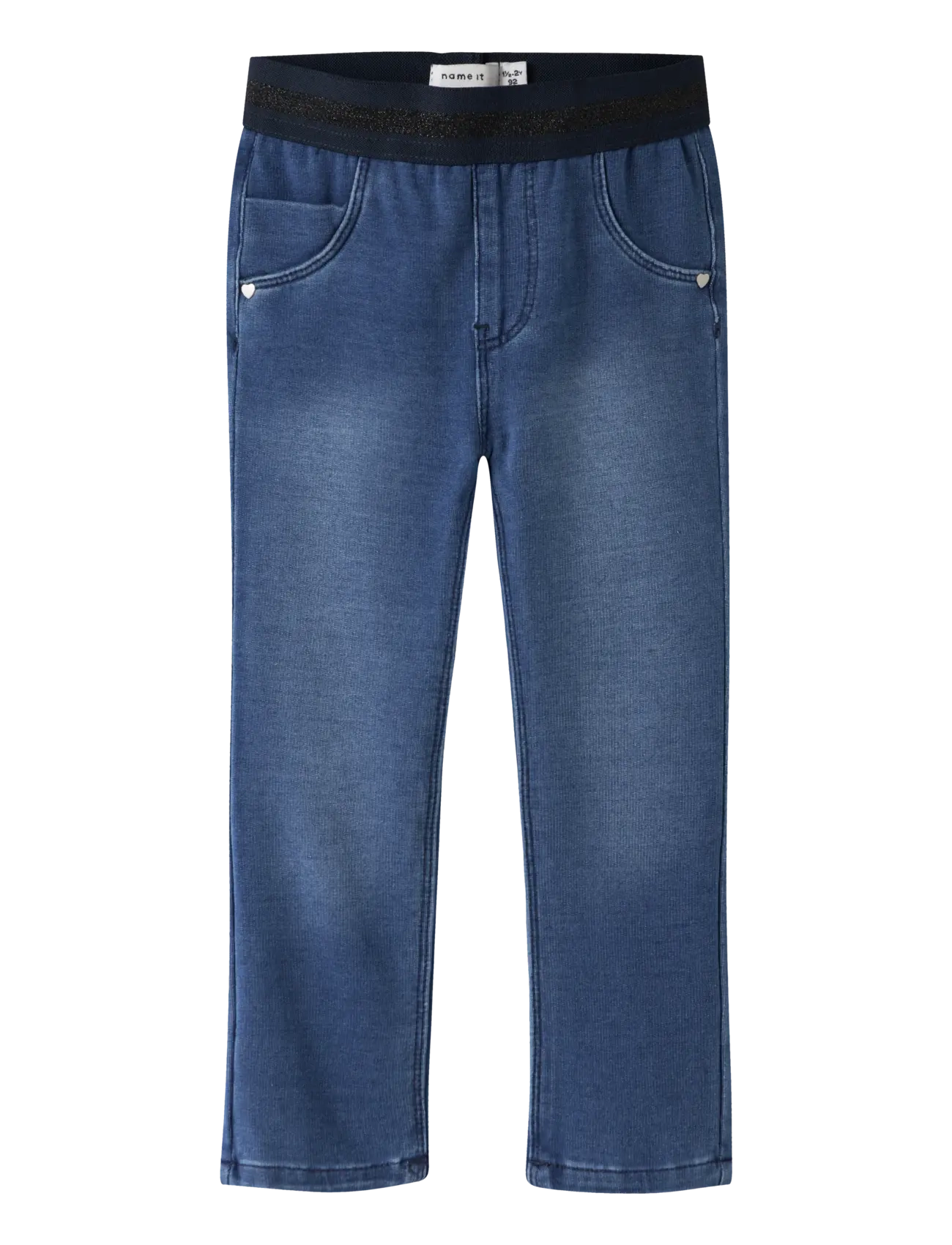 name it NMFSALLI SLIM SWE JEANS 1190-BO NOOS - Põhitooted - DENIM BLUE / blue