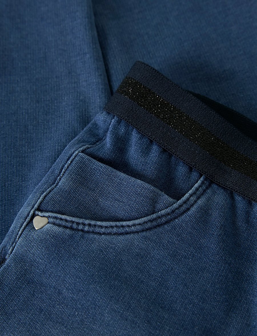 name it - NMFSALLI SLIM SWE JEANS 1190-BO NOOS - kitsad teksad - denim blue - 2