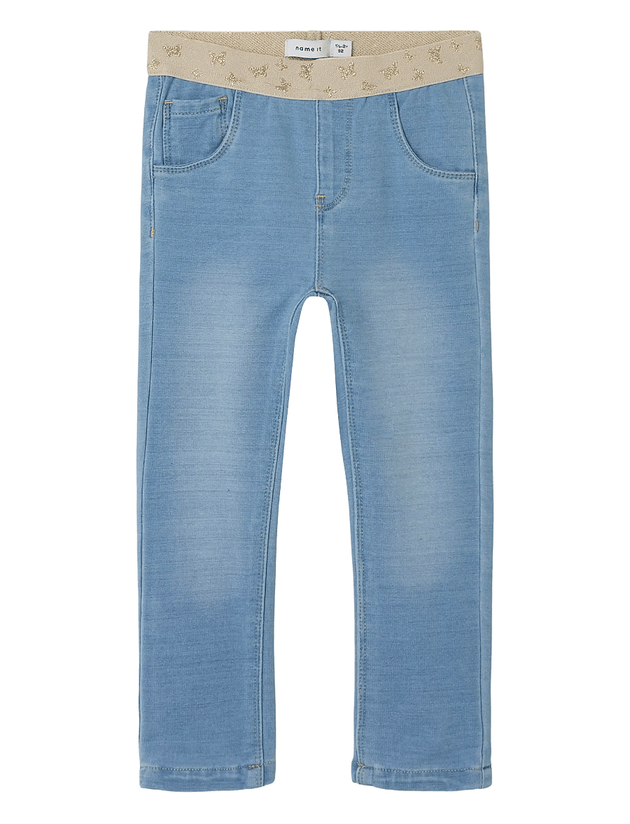 name it - NMFSALLI SLIM SWE JEANS 1190-BO NOOS - liibuvad teksad - light blue denim - 1