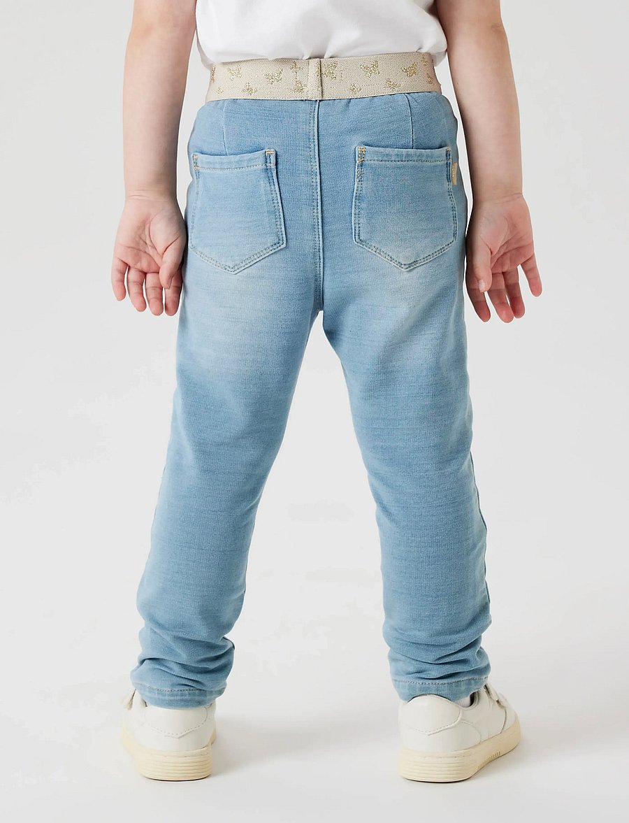 name it - NMFSALLI SLIM SWE JEANS 1190-BO NOOS - liibuvad teksad - light blue denim - 0