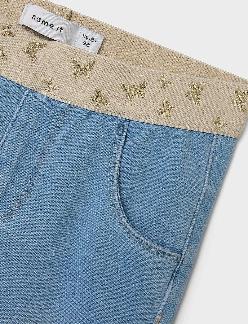 name it - NMFSALLI SLIM SWE JEANS 1190-BO NOOS - skinny jeans - light blue denim - 3
