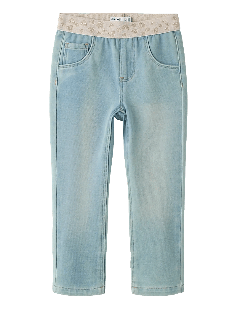 name it - NMFSALLI SLIM SWE JEANS 1190-BO NOOS - skinny jeans - light blue denim - 1