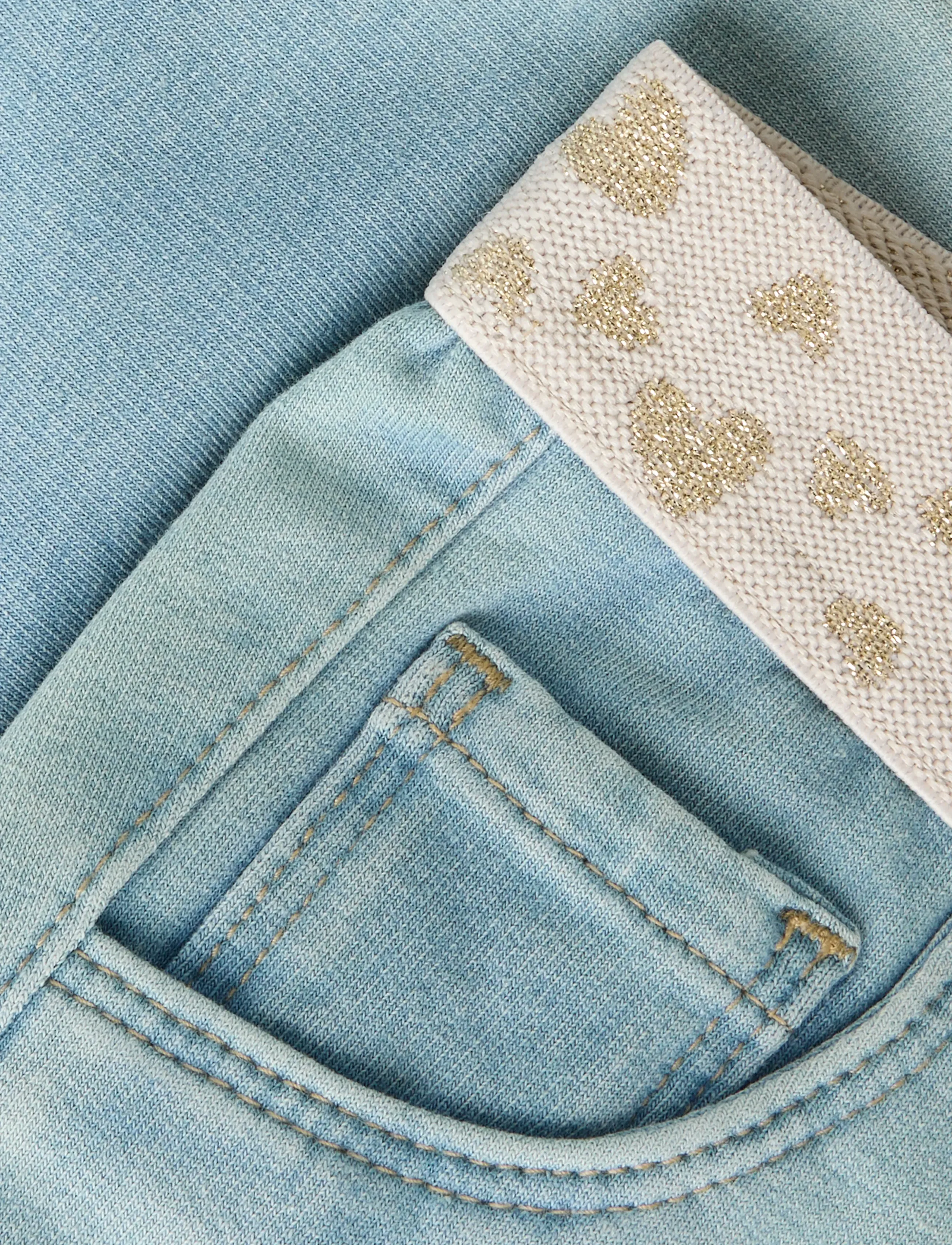 name it - NMFSALLI SLIM SWE JEANS 1190-BO NOOS - jeans - light blue denim - 3