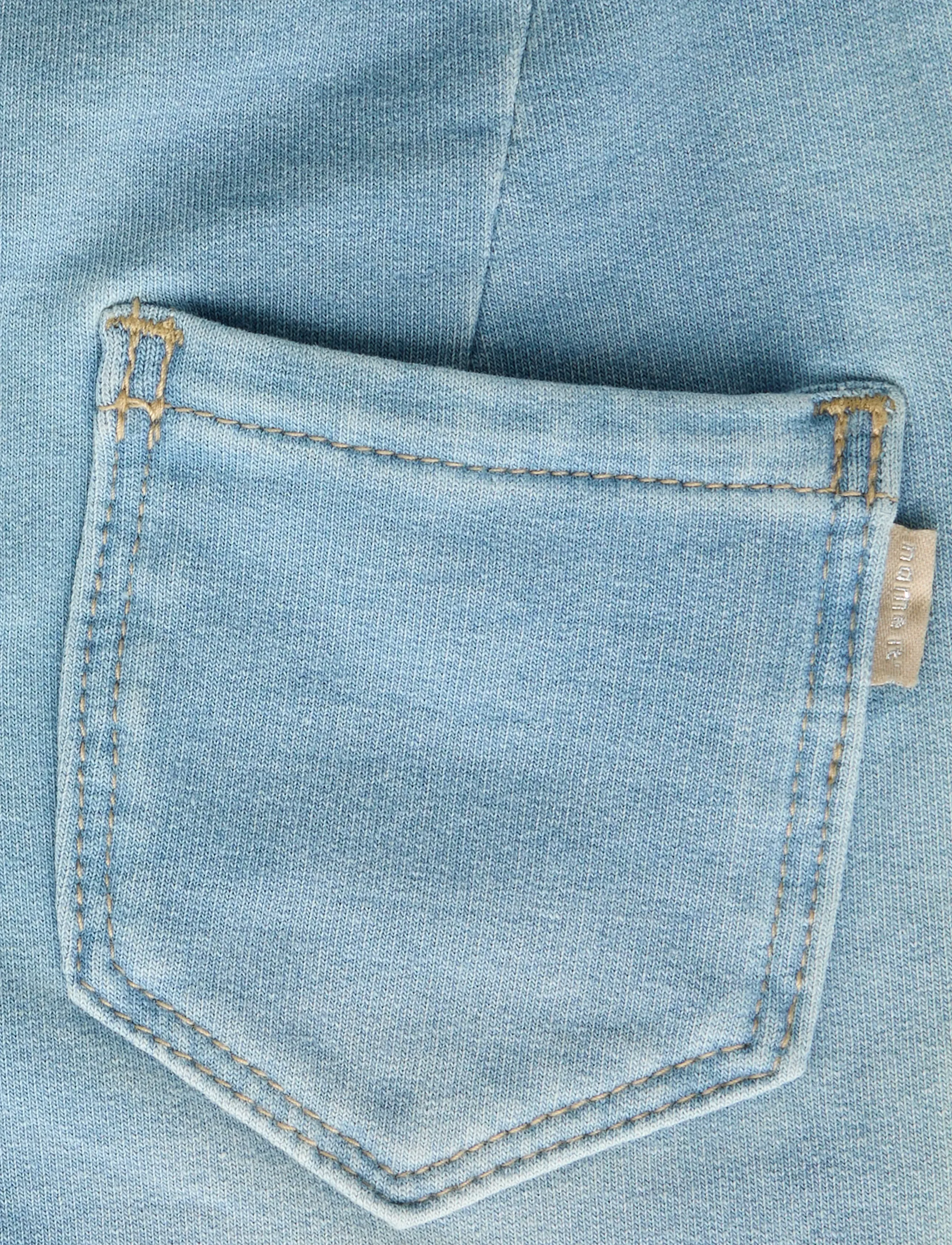 name it - NMFSALLI SLIM SWE JEANS 1190-BO NOOS - jeans - light blue denim - 4