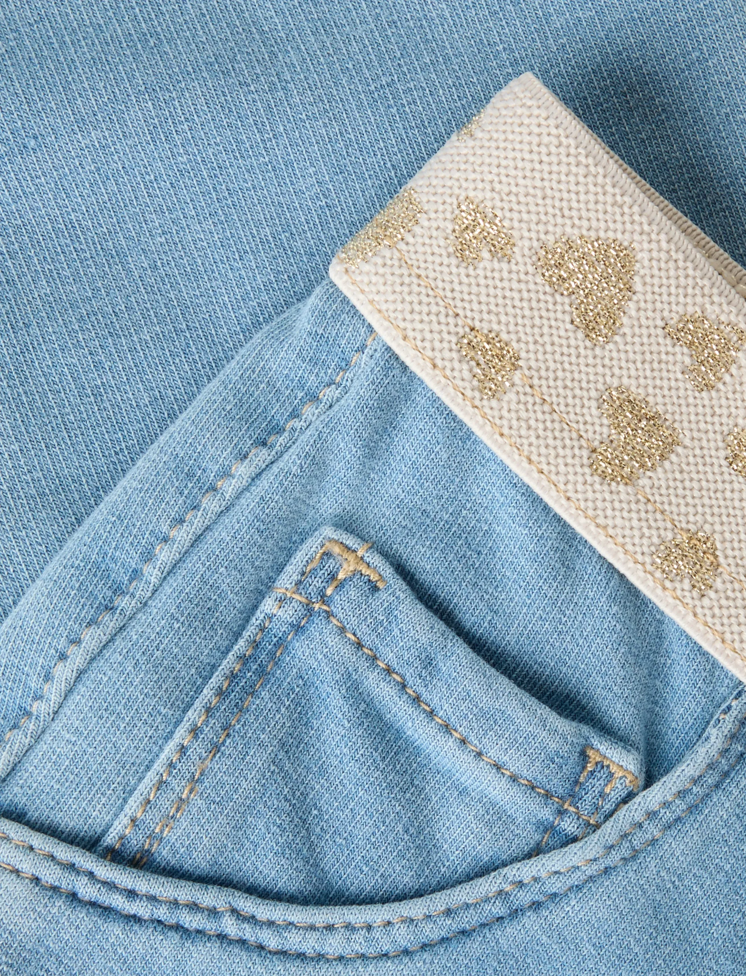 name it - NMFSALLI SLIM SWE JEANS 1190-BO NOOS - jeans - light blue denim - 5