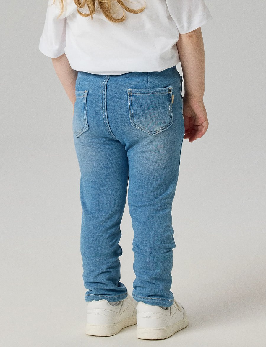 name it - NMFSALLI SLIM SWE JEANS 1190-BO NOOS - skinny jeans - medium blue denim - 0