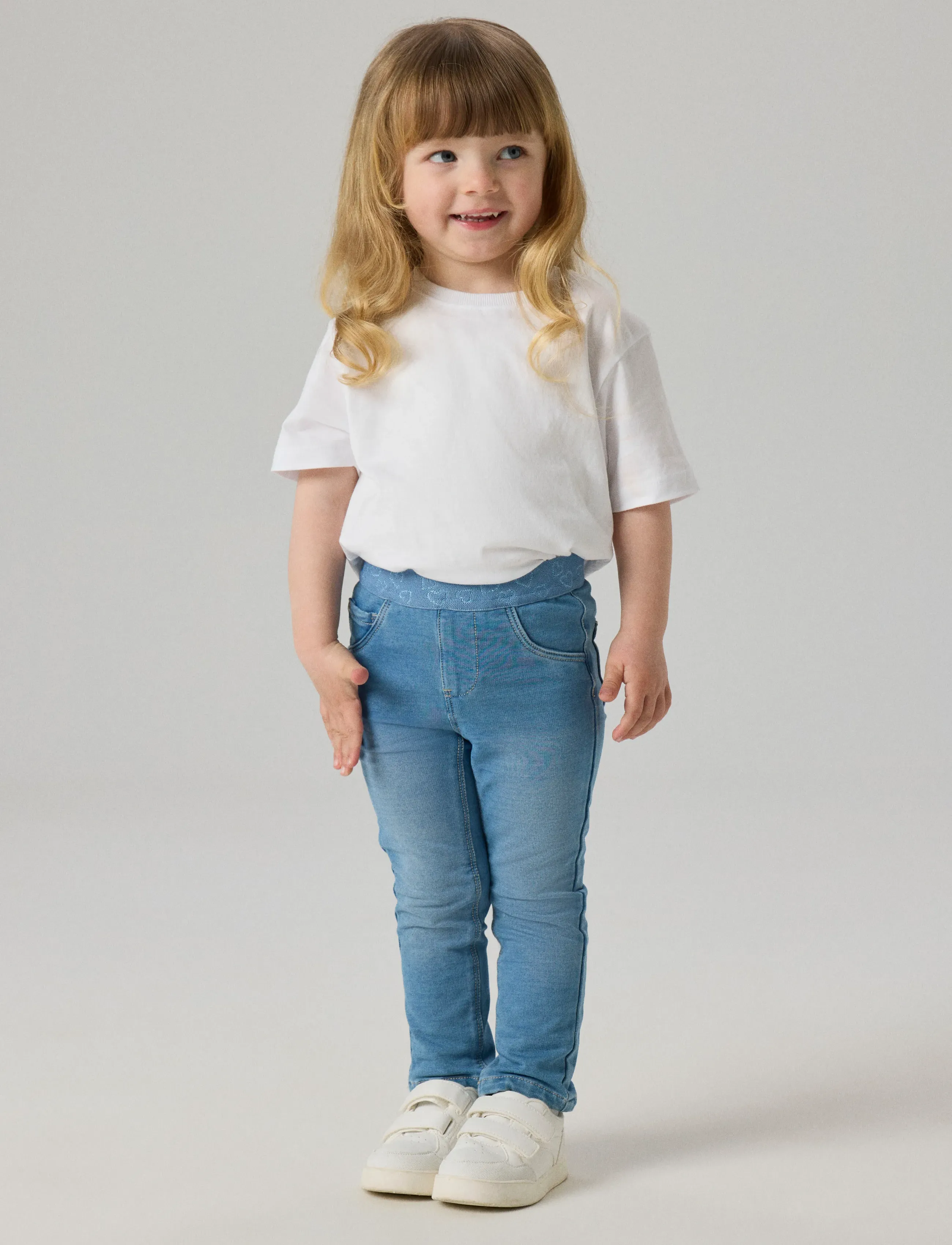 name it - NMFSALLI SLIM SWE JEANS 1190-BO NOOS - skinny jeans - medium blue denim - 4