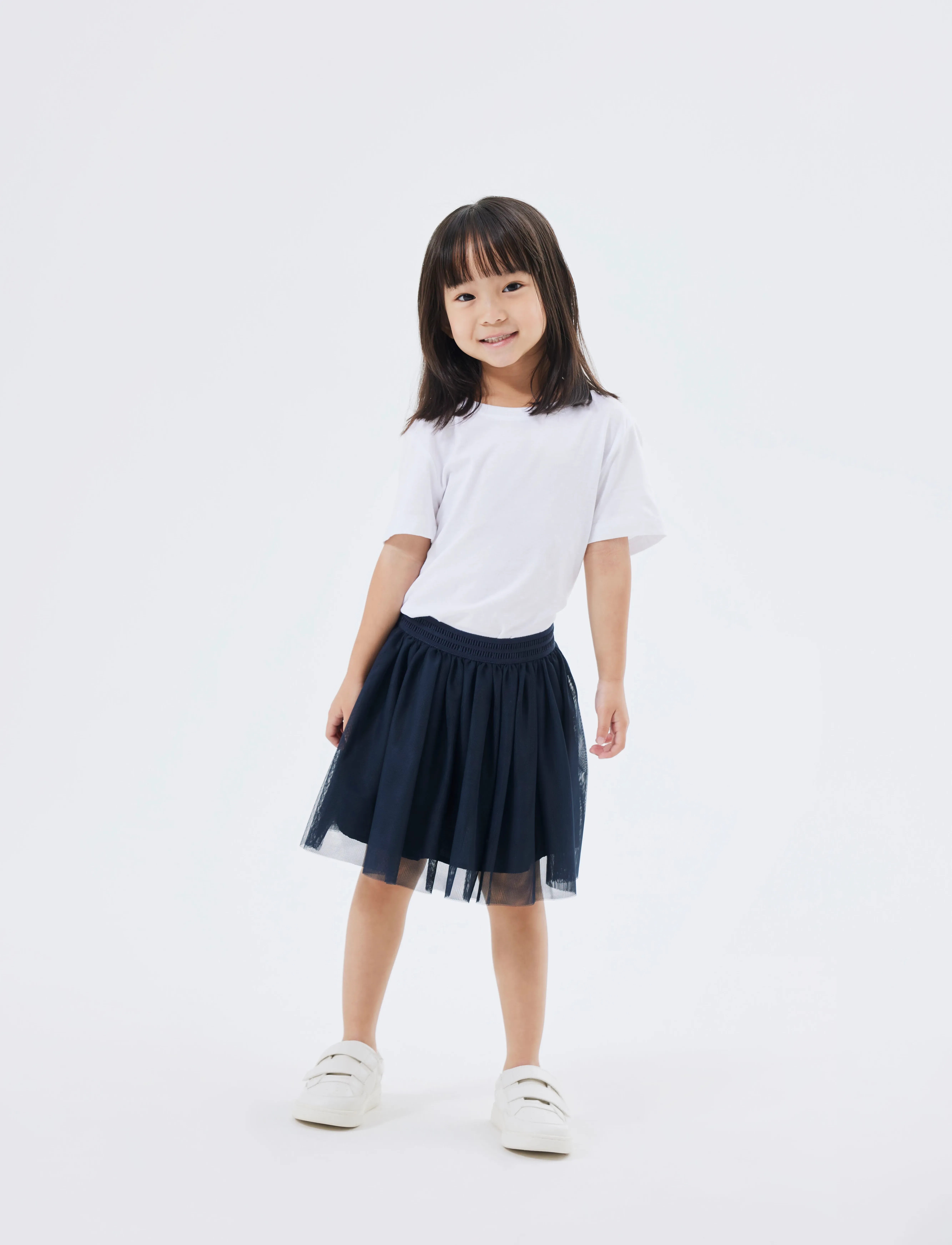 name it NMFNUTULLE SKIRT NOOS - Kjoler & Nederdele - DARK SAPPHIRE / navy