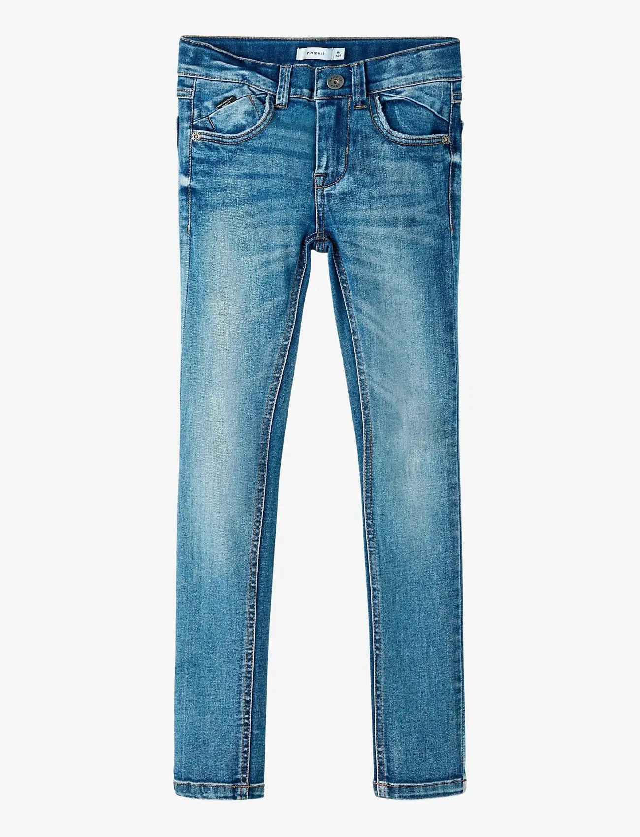 name it - NKMPETE SKINNY JEANS 4111-ON NOOS - skinny jeans - medium blue denim - 1