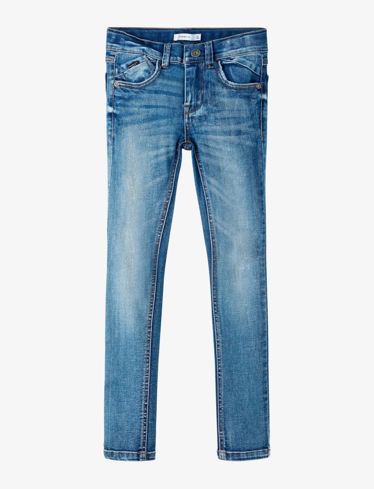 name it - NKMPETE SKINNY JEANS 4111-ON NOOS - skinny jeans - medium blue denim - 0
