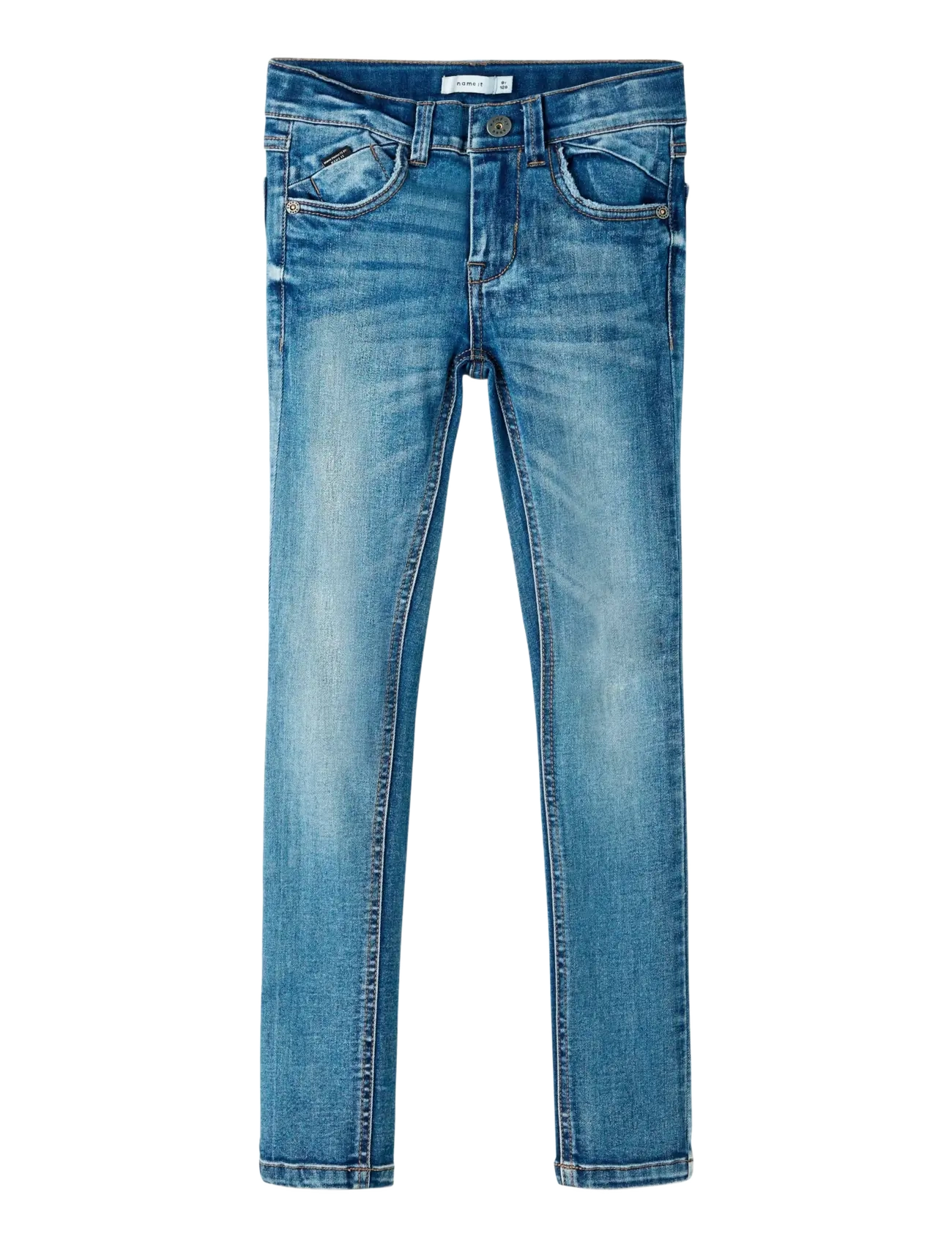 NKMPETE SKINNY JEANS 4111-ON NOOS - MEDIUM BLUE DENIM