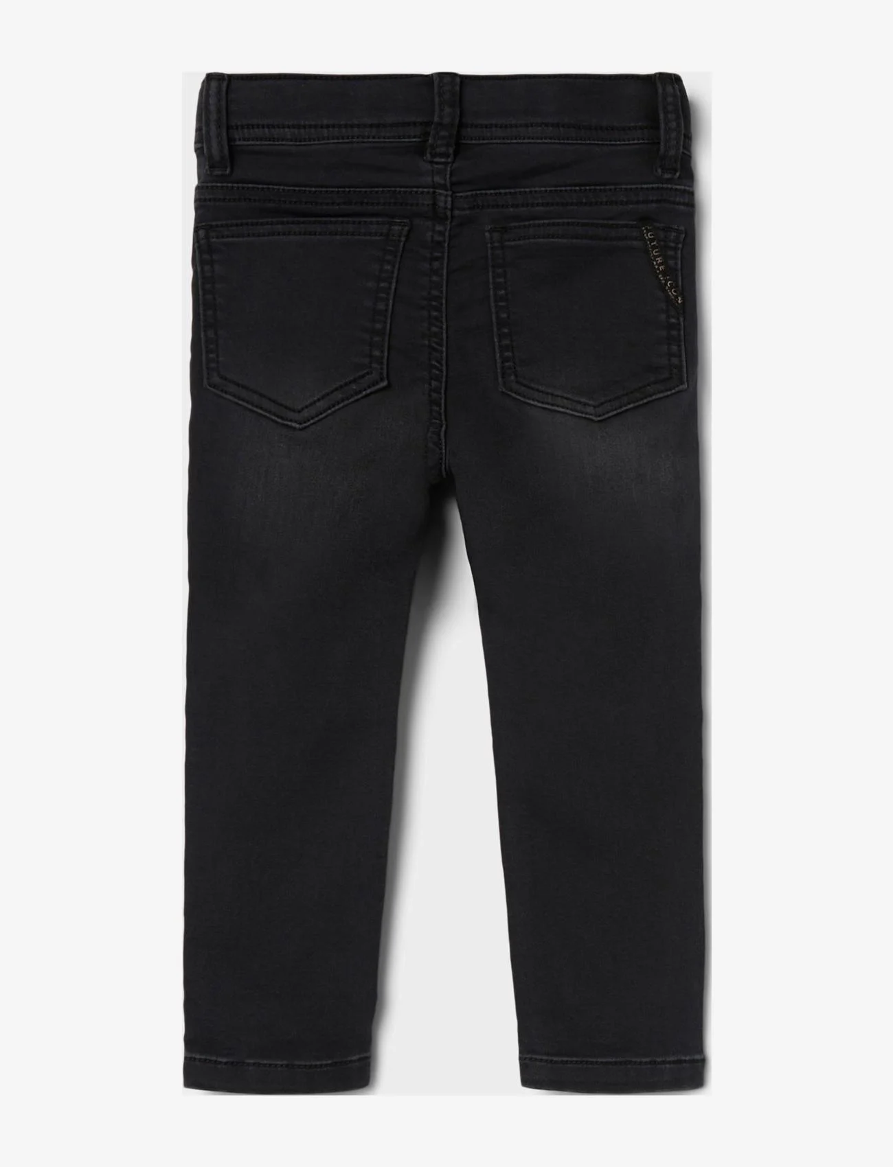 name it - NMMTHEO DNMTHAYER 2689SWE KEY PANT NOOS - skinny jeans - black denim - 1