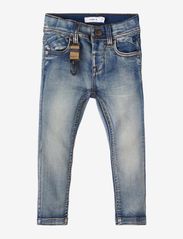 name it - NMMTHEO DNMTHAYER 2689SWE KEY PANT NOOS - skinny jeans - medium blue denim - 0