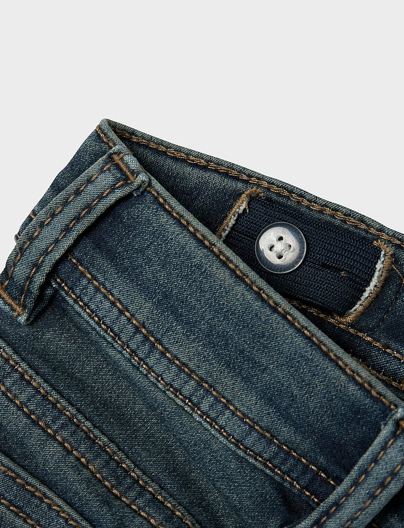 name it - NMMTHEO DNMTHAYER 2689SWE KEY PANT NOOS - skinny jeans - vintage dark blue denim - 3