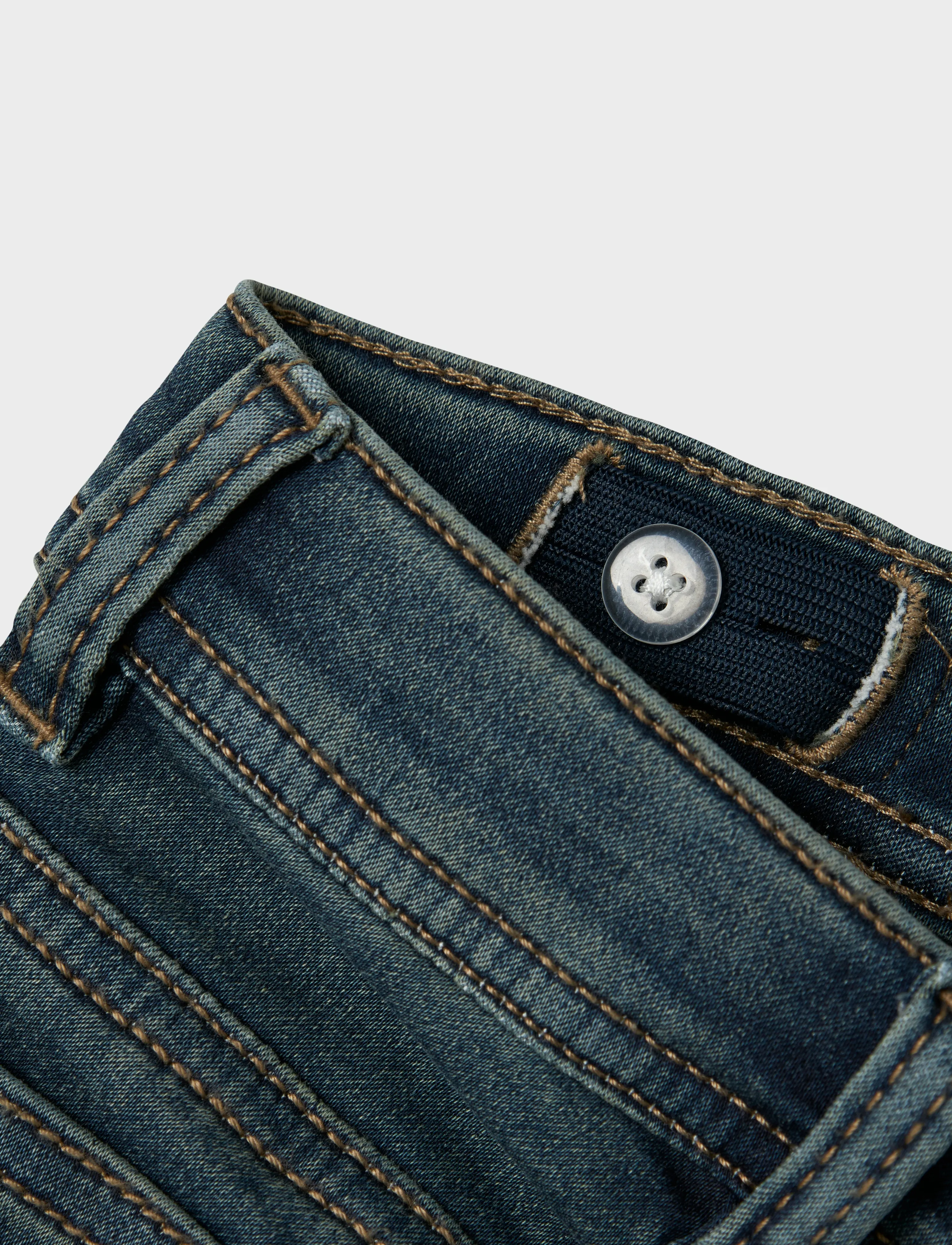 name it - NMMTHEO DNMTHAYER 2689SWE KEY PANT NOOS - skinny jeans - vintage dark blue denim - 3