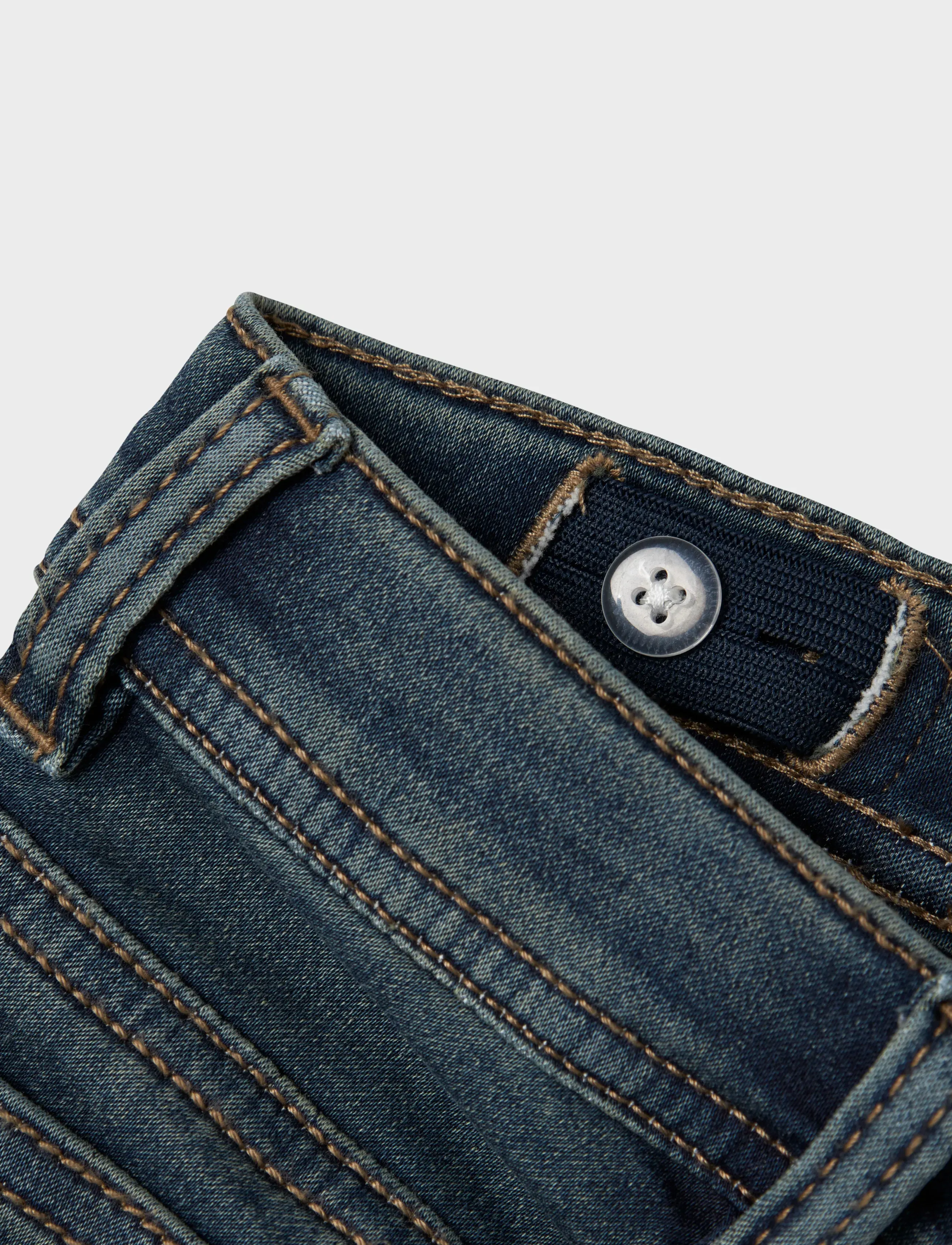 name it - NMMTHEO DNMTHAYER 2689SWE KEY PANT NOOS - skinny jeans - vintage dark blue denim - 4