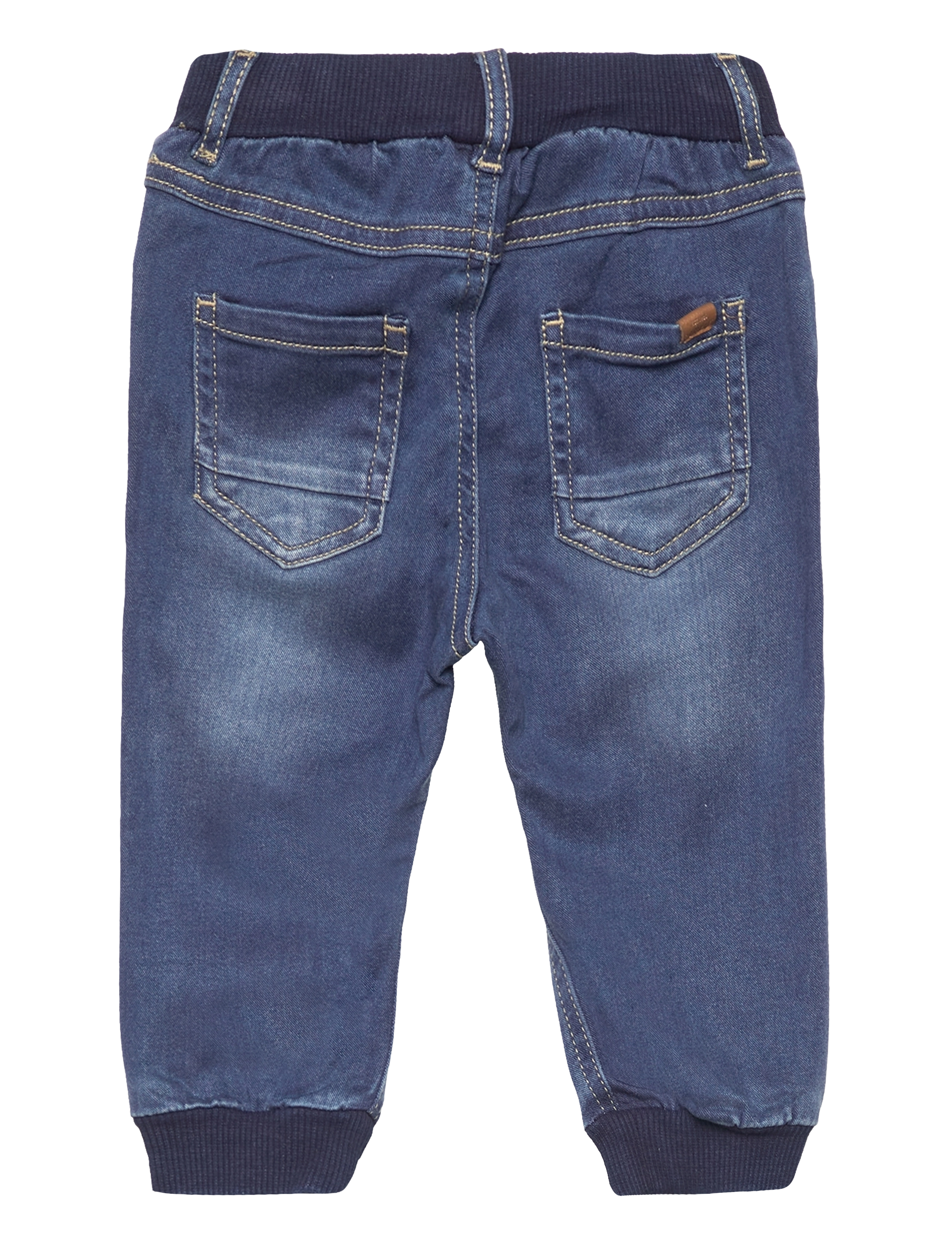 name it - NBMBOB DNMTORAS 3698 BRU PANT NOOS - dark blue denim - 1