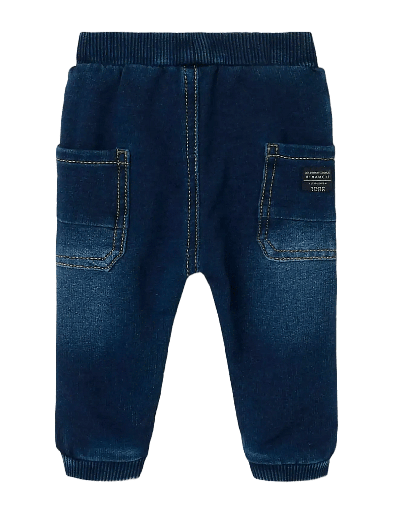 name it - NBMBEN U-SHAPE R SWE JEANS 1058-TR NOOS - Įprasto kirpimo džinsai - dark blue denim - 2
