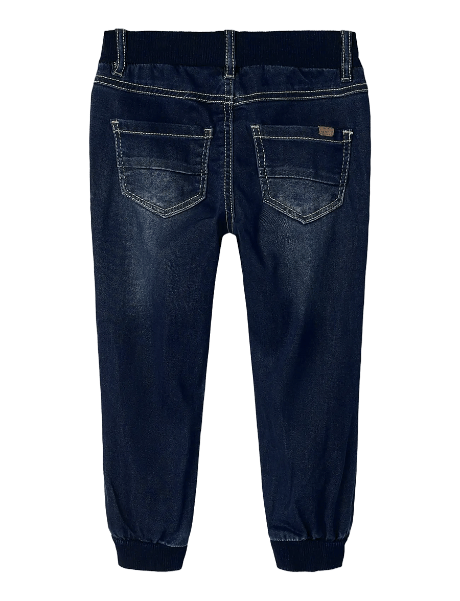 name it - NMMBEN BAGGY R JEANS 1132-TO NOOS - loose jeans - dark blue denim - 1