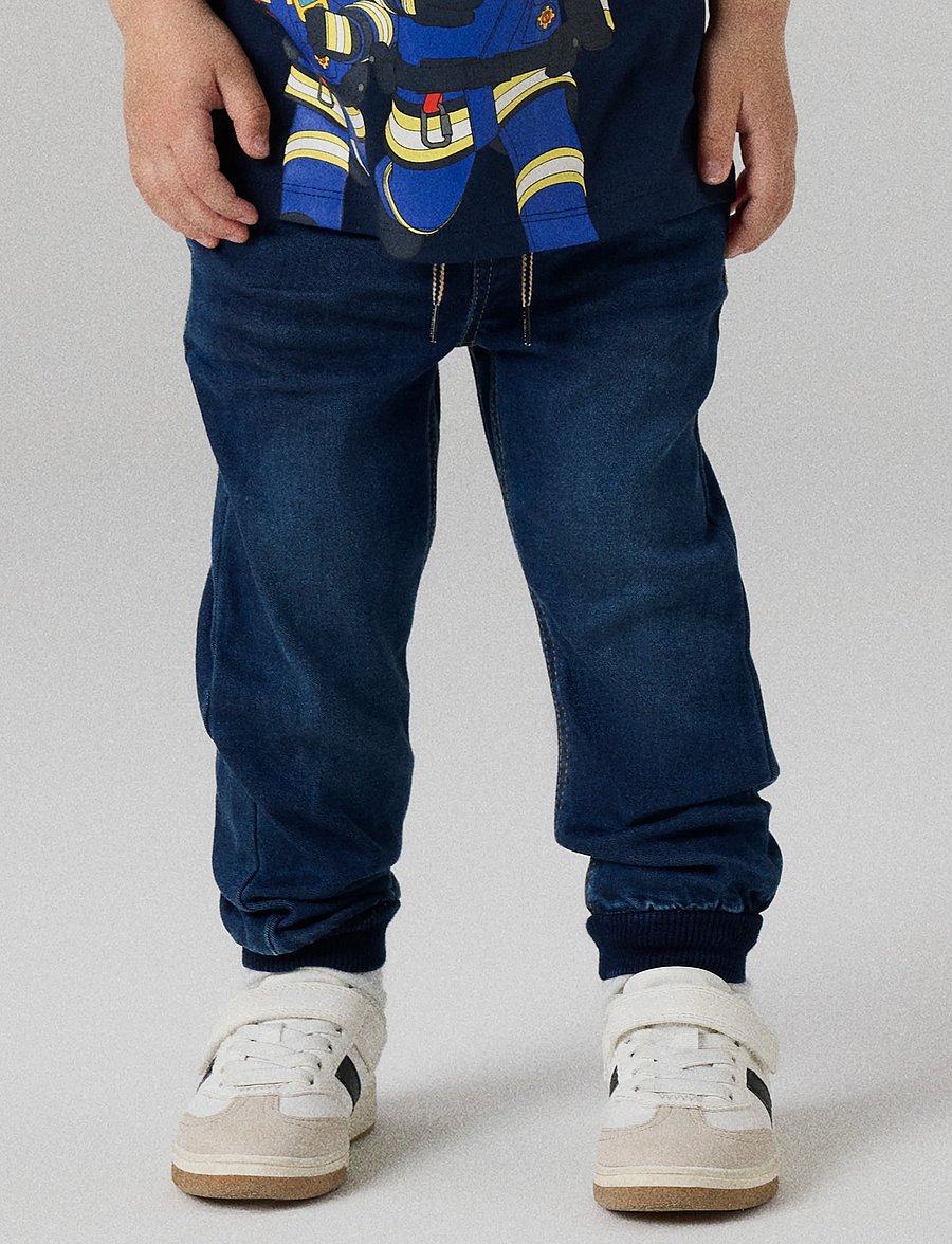 name it - NMMBEN BAGGY R JEANS 1132-TO NOOS - loose jeans - dark blue denim - 2