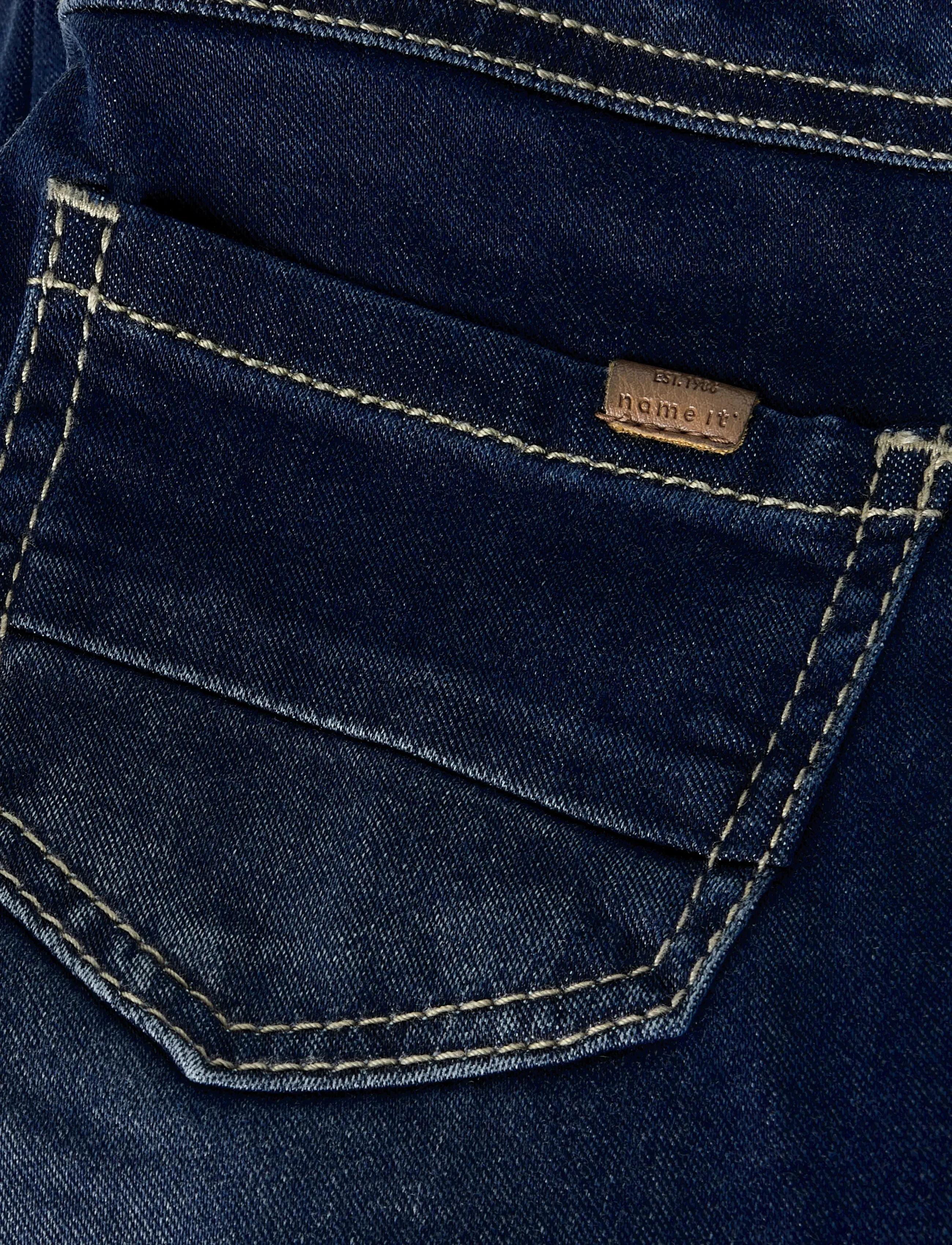 name it - NMMBEN BAGGY R JEANS 1132-TO NOOS - loose jeans - dark blue denim - 3