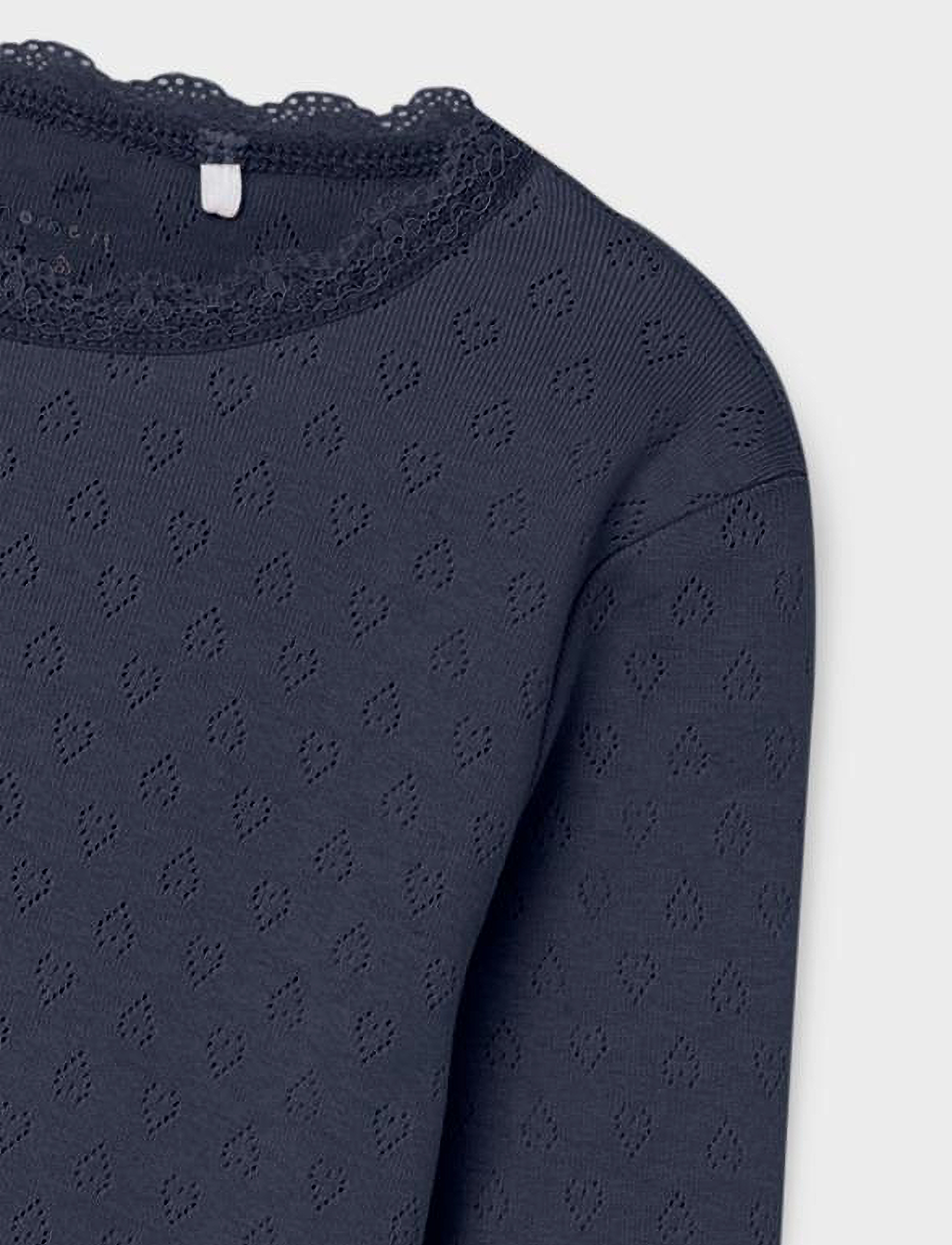 name it - NKFLITTE LS XSL TOP - dark sapphire - 3