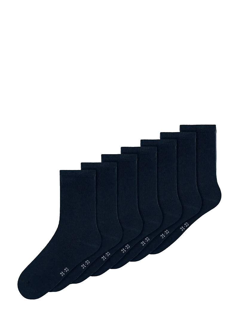 name it - NKNSOCK 7P SOLID NOOS - strümpfe - dark sapphire - 0