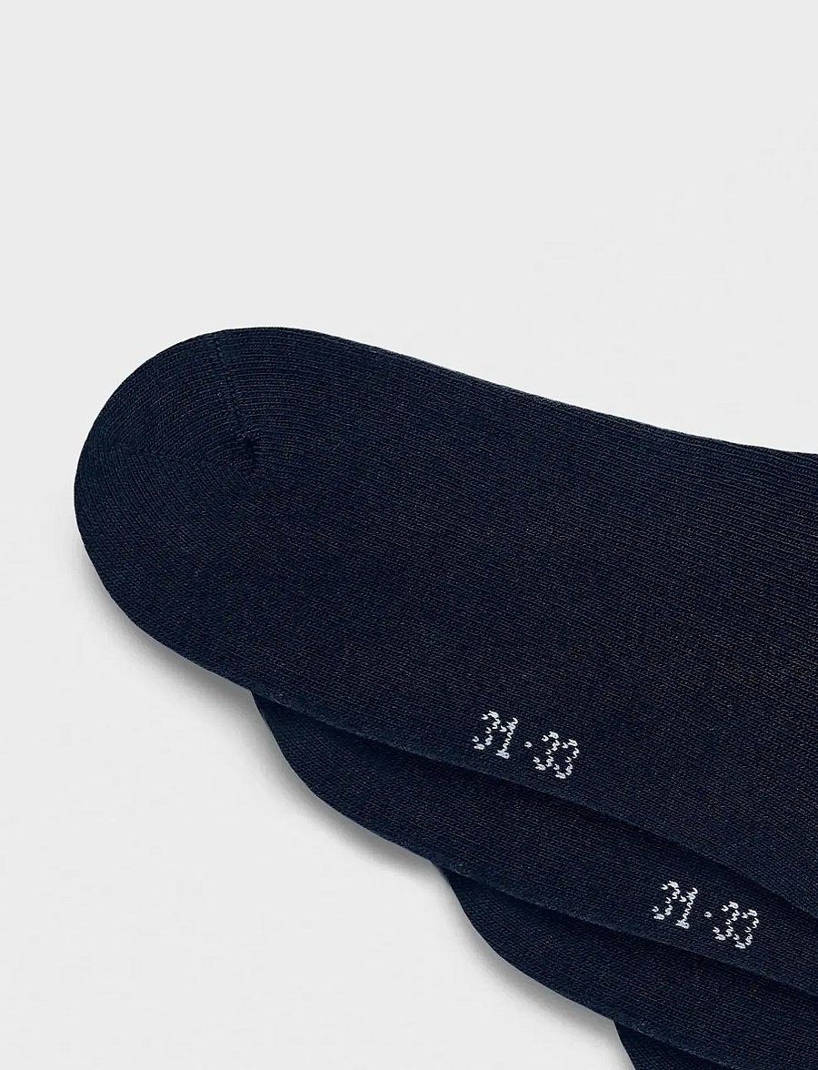 name it - NKNSOCK 7P SOLID NOOS - strümpfe - dark sapphire - 1
